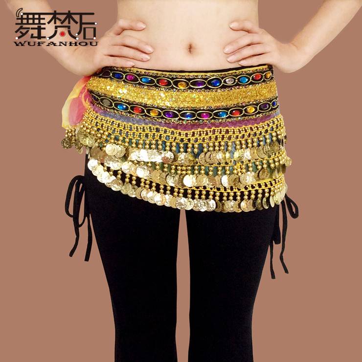 Seven-coloured waist chain